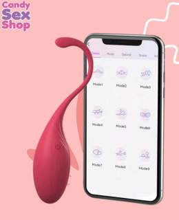 100. Silicon Vibrating Bullet With App  (ja8521) (3)