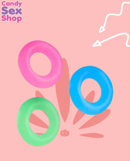 173. Donut Rings Cock Rings 3 Color (ja8452) (2)