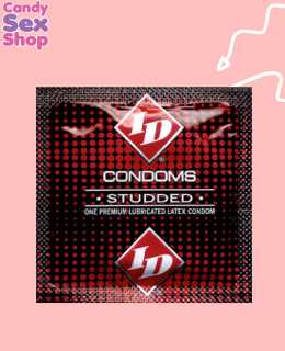 33. Id Studded Condom (ja7919)