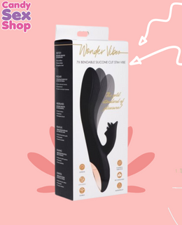 86.  7x Bendable Silicone Clit Stim Vib (ja6300)