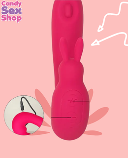 289. Kala Tapping Rabbit Vibrator   Pink   Ws Nv084 (ja8879) (5)