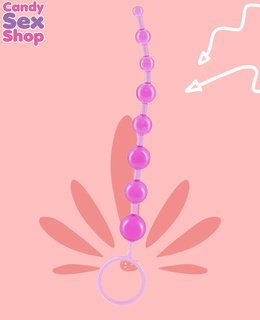 3. Sassy Anal Beads Pink Hi Basic (ja3433) (6)