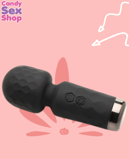 283.10x Mini Silicone Wand – Black (ja7206) (3)