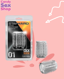 7. Stay Hard Cock Sleeve 01 Clear (ja3388) (1)