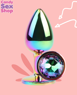 89.  Jewelled Metel Butt Plug  (ja6186) (2)