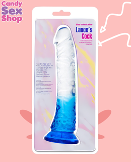 162.  Lance´s Cock 8.3 Inch – Blue (ja7169)