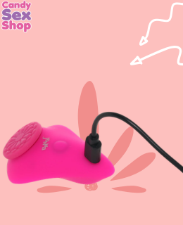 216. Bang! Digital Silicone Panty Vibe   Pink (ja8818) (5)