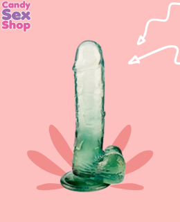 266. Lance´s Cock Jelly Dildo Grande – Green(ja8060) (2)