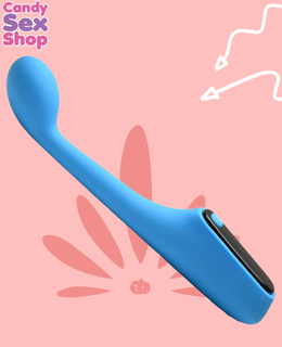 413. Bang! Digital Silicone Vibrator – Blue (ja8854) (4)