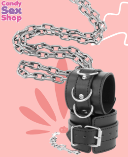 96. Esposas Con Cadena Corta Y Bandola (ja5798)