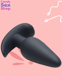 125.  Bang! 21x Vibrating Silicone Butt Plug W Remote Control (ja6972)q