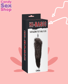 200.  Tantalizing Foxy Anal Plug Black (ja5471)