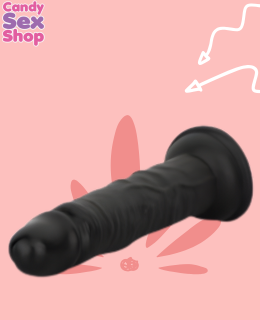 1. Dildo CabezÓn Vinil Negro No. 2 (ja3566) (2)