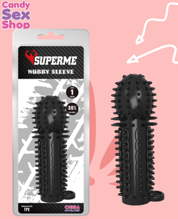 12.  Nubby Sleeve Superme Black Chisa. (ja3814)