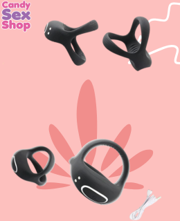 165. Pink Sextoys   The Boss Vib – Black (ja8282) (2)