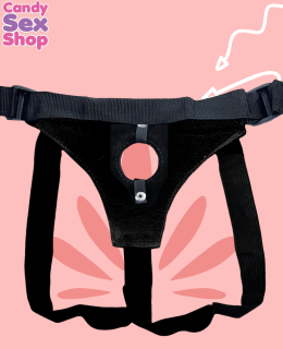 05 ArnÉs De Piel Modelo Suspensorio   Rosa (bikini) (ja5343) (2)