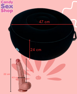 346. Inflatable Hot Seat Black (ja8566) (7)