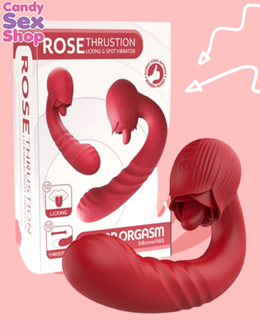 268. Rose Thrustion Licking – Red (ja8744)
