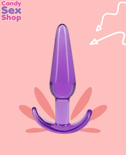 72.  B Yours   Slim Anal Plug   Purple (ja5430) (2)
