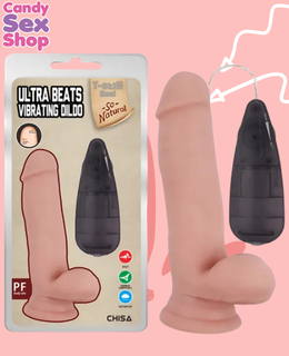301. Ultra Beats Vibrating Dildo (ja7818)