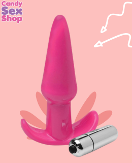 118.  Fr Vibrating Thrilling Smooth Anal Plug   Pink (ja5526) (4)