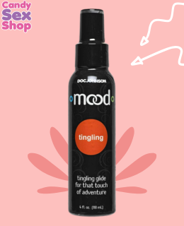 156.  Mood   Glide   Tingling 4 Fl. Oz. Orange (ja6254)