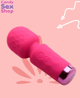 311. 10x Mini Silicone Wand   Pink (ja8007) (3)