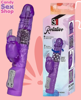 287. Rotating Rabbit Pearl – Purple (ja8882)