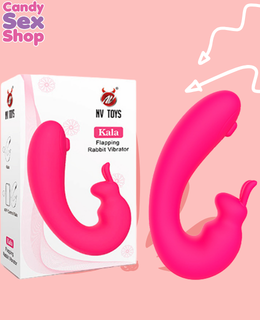 289. Kala Tapping Rabbit Vibrator   Pink   Ws Nv084 (ja8879)