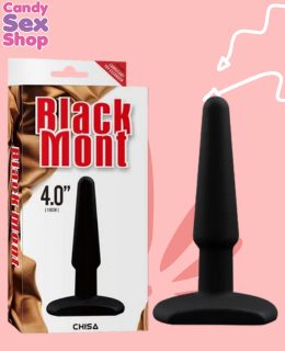 8. 4.0” Silicone Plug Black Mont (ja3765)