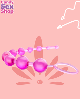 3. Sassy Anal Beads Pink Hi Basic (ja3433) (3)