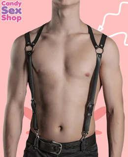 85.  Uma LencerÍa   ArnÉs De Tirantes Mod. H0042 (ja6765)