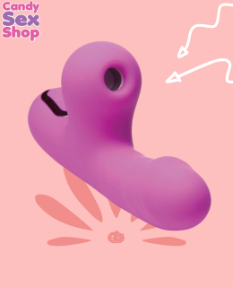 186. Mini Suction Rabbit Vibrator   Purple (ja8009) (4)