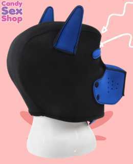 147. Puppy Hood Mask – Blue (ja8765) (3)