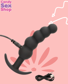 36. Boundless Vibrating X5 Beaded Plug (ja8339) (5)