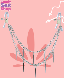 3. Rock Hard Nipple Clamps – Silver (ja3953) (2)