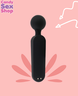 272.  Lilo   Ares Vibrator Wand    Black (ja7007) (2)