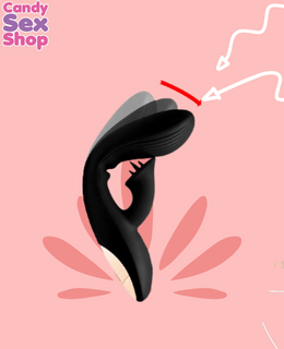 86.  7x Bendable Silicone Clit Stim Vib (ja6300) (2)