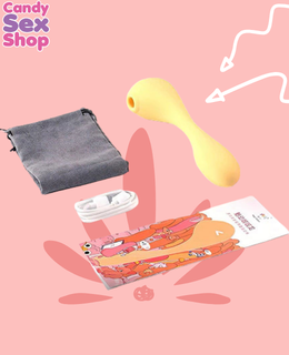 257. Magic Bobi   2 In 1 Bendable Vibrating   Yellow (ja8435) (7)