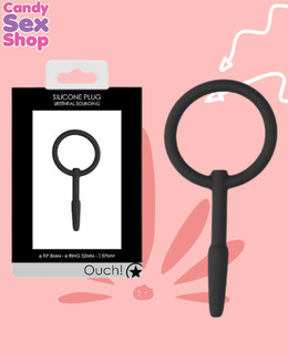 176. Ouch! Urethral Sounding Silicone Plug Ou593 (ja8915)