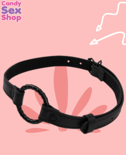 14.  Black Metal O Ring Gag (ja6249) (3)