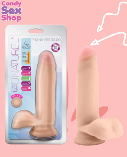 331. Au Naturel   7 Sensa Feel Dildo – Beige (ja7471)