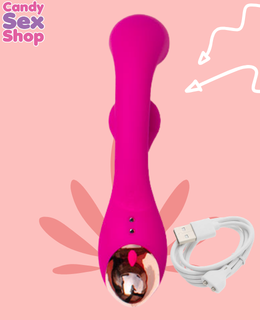 264. Bump Orgasm   Turning Vib G Spot Massager – Pink (ja8436) (3)