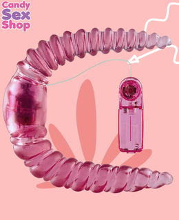 415. Dildo Double Ended – Pink (ja8877) (3)