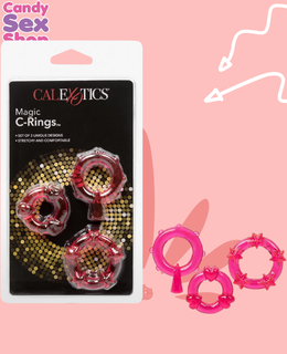 146. Magic C Rings – Pink (ja7351)