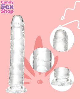 158.  Dildo Clear S B 7.7 (ja6999) (3)