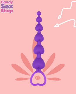 28.  Heart Booty Beads   Purple (ja7121) (2)