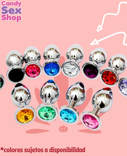 134.  Shine Plug Circulo Metal Chico  (ja7109) (2)