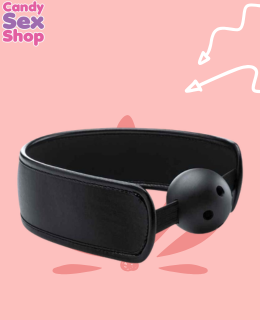 13.  Brace Ball Gag – Black (ja6250) (2)