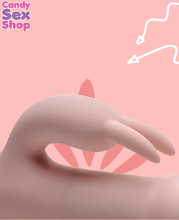 292. In 10x Bunny Slide Sliding Ring Silicone Rabbit Vibrator (ja8904) (6)